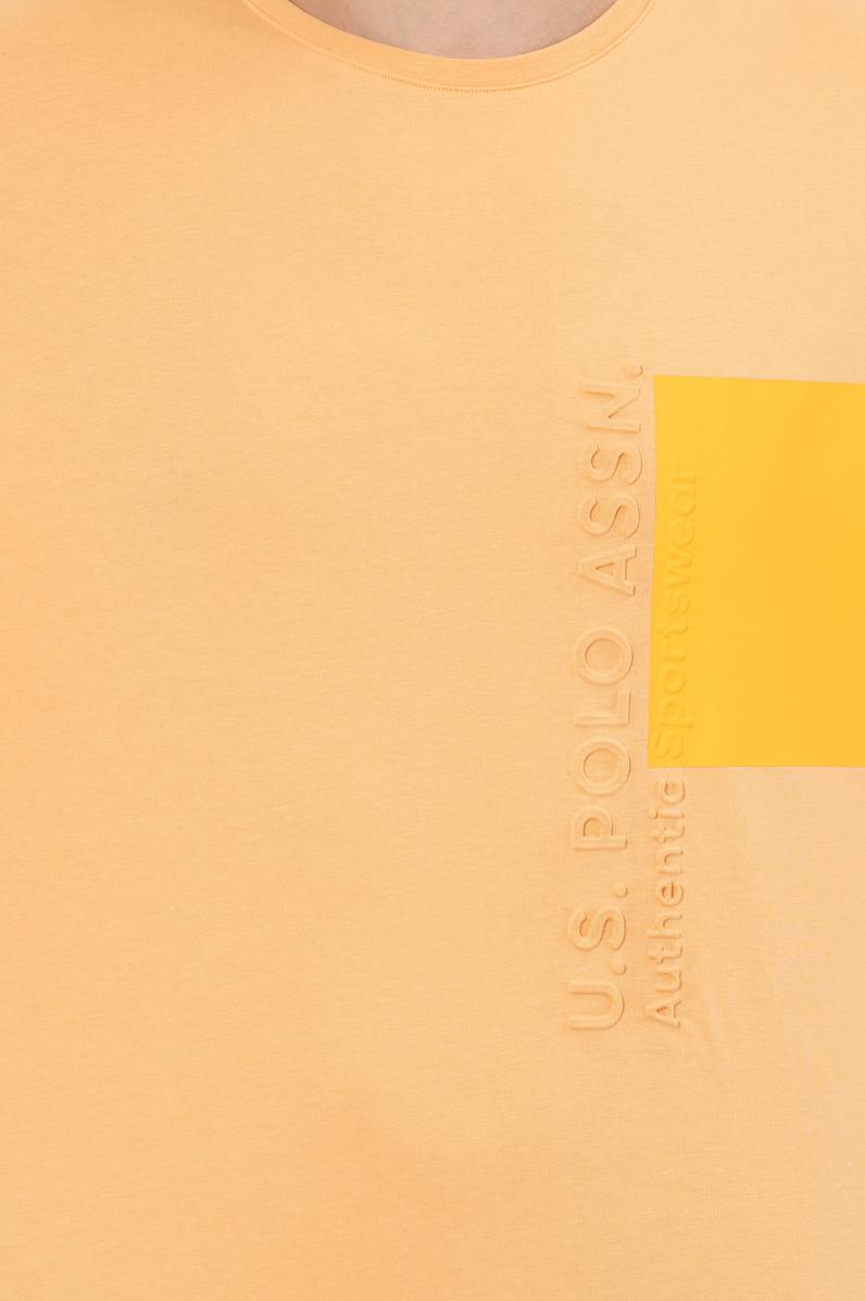 Erkek Kavun Oversize Bisiklet Yaka Tişört