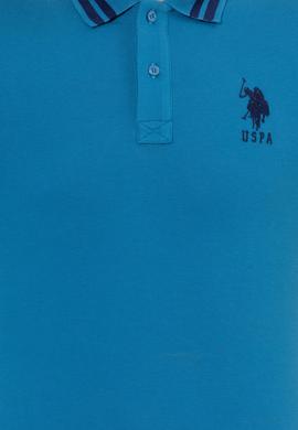 Erkek Petrol Basic Polo Yaka Tişört - 50249145076