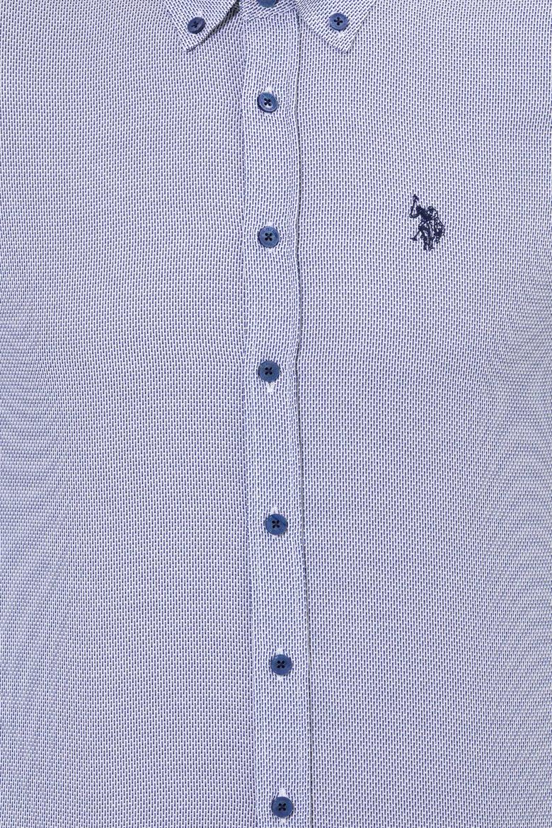 Erkek Saks Uzun Kollu Gömlek - 50262337010