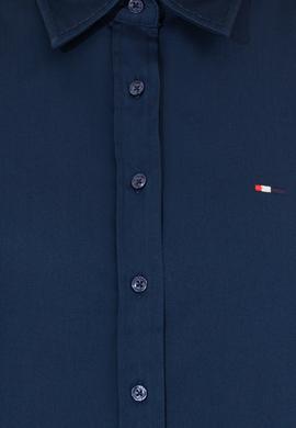 Kadın Lacivert Uzun Kollu Gömlek - 50254531003