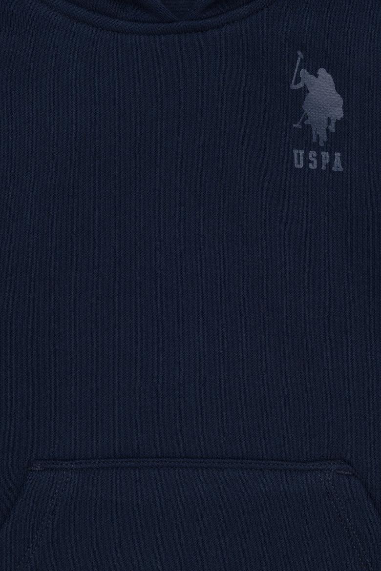 Çocuk Lacivert Kapüşonlu Sweatshirt - 50253474010