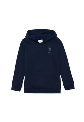 Çocuk Lacivert Kapüşonlu Sweatshirt - 50253474010
