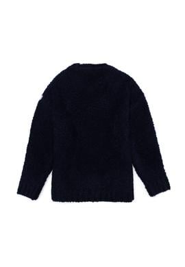 Erkek Çocuk Lacivert Bisiklet Yaka Triko Kazak - 50253968005