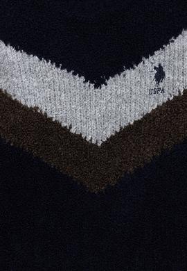 Erkek Çocuk Lacivert Bisiklet Yaka Triko Kazak - 50253968005