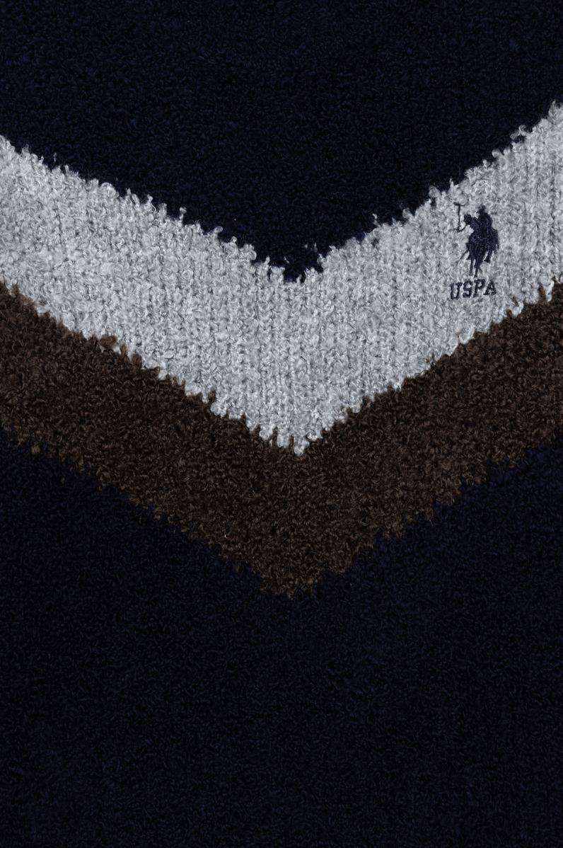 Erkek Çocuk Lacivert Bisiklet Yaka Triko Kazak