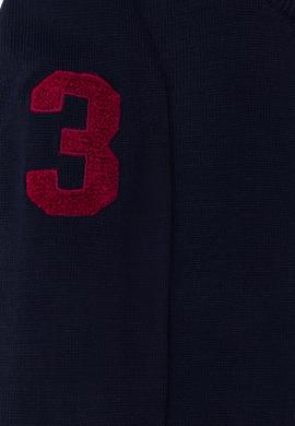 Erkek Çocuk Lacivert Fermuarlı Triko Hırka - 50256171021