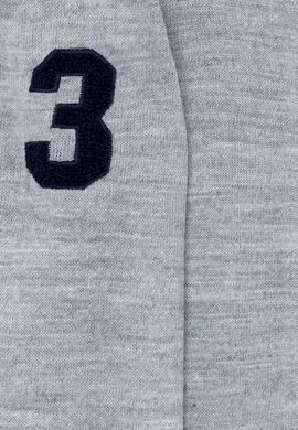 Erkek Çocuk Gri Melanj Fermuarlı Triko Hırka - 50256171018