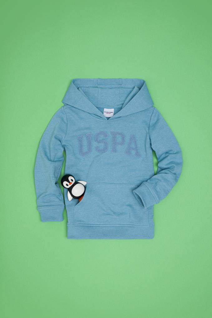 Çocuk Mavi Basic Sweatshirt