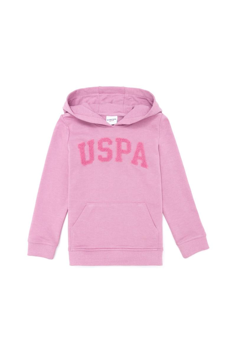 Çocuk Ekru Manolya Kapüşonlu Sweatshirt