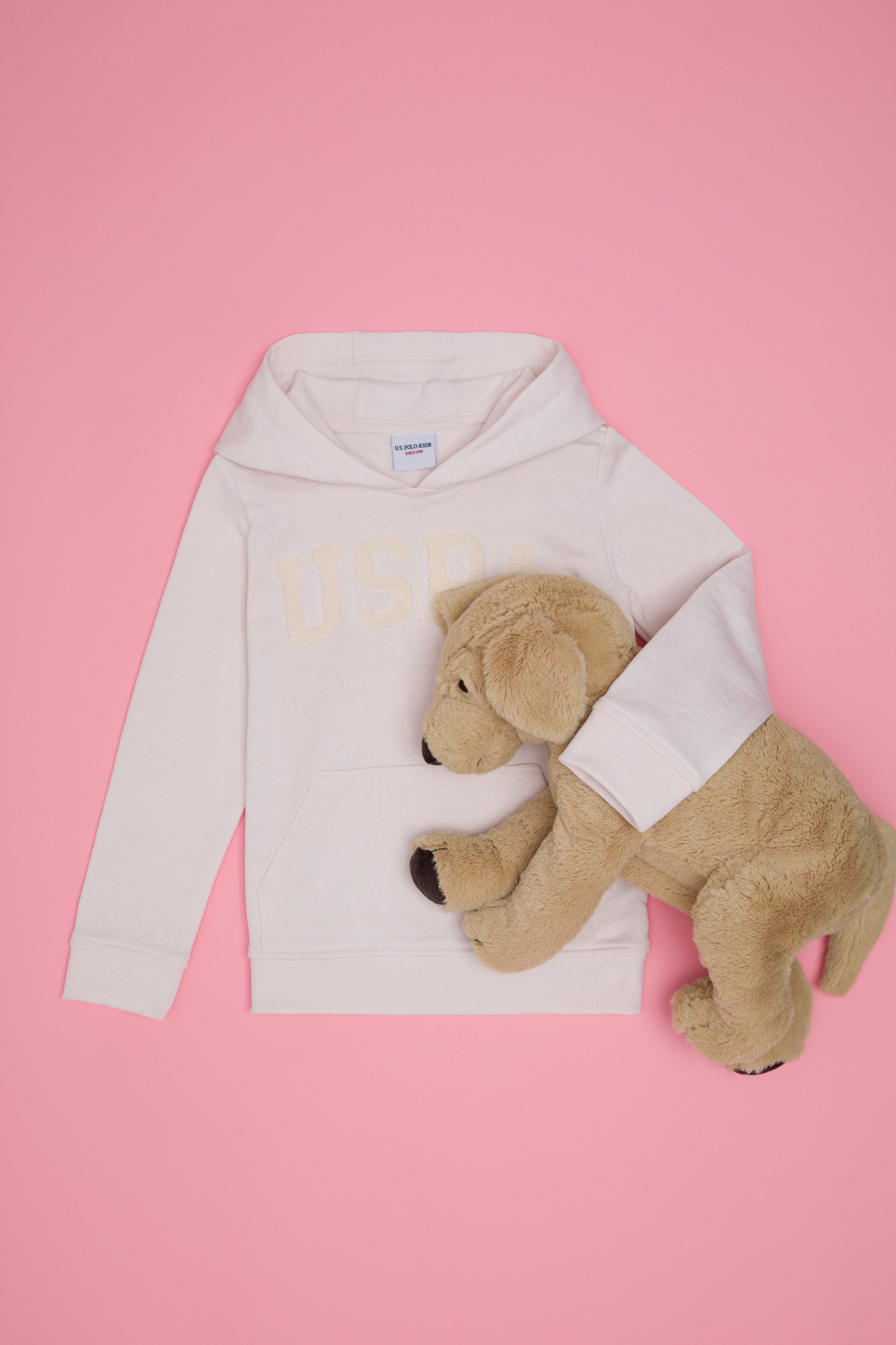 Çocuk Ekru Basic Sweatshirt - Image 1
