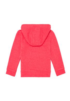 Çocuk Kırmızı Basic Kapüşonlu Sweatshirt - 50260922048