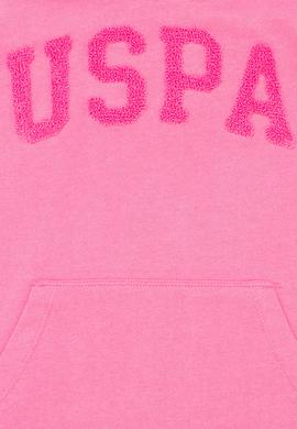 Çocuk Pembe Basic Kapüşonlu Sweatshirt - 50260922058