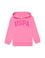 Çocuk Pembe Basic Kapüşonlu Sweatshirt