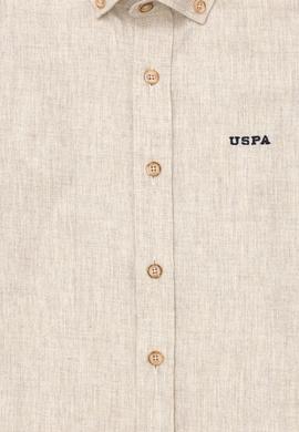 Erkek Çocuk Bej Uzun Kollu Gömlek - 50262380006