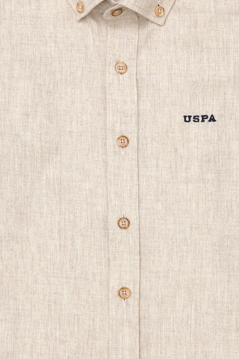 Erkek Çocuk Bej Uzun Kollu Gömlek - 50262380006