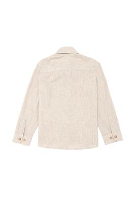 Erkek Çocuk Bej Uzun Kollu Gömlek - 50262380006