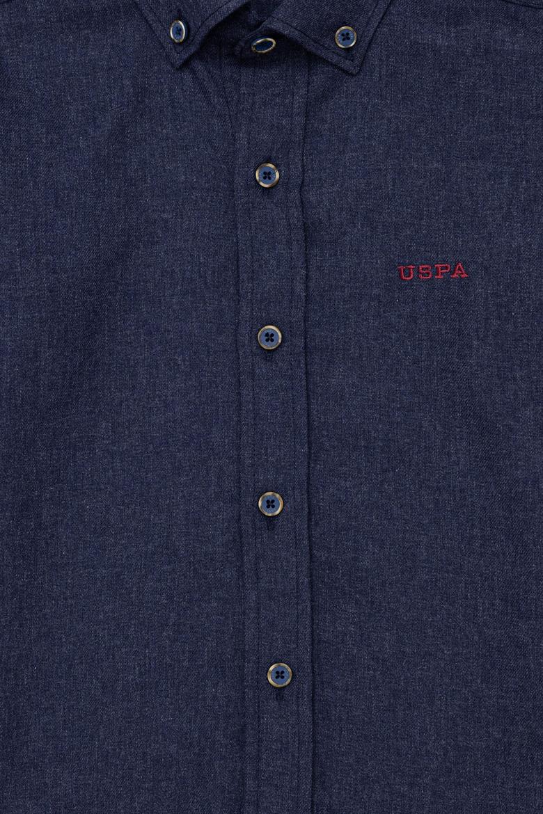 Erkek Çocuk Lacivert Uzun Kollu Gömlek - 50262380033