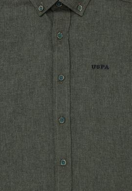 Erkek Çocuk Yeşil Uzun Kollu Gömlek - 50262380042