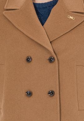 Kadın Camel Kaşe Kaban - 50253037015