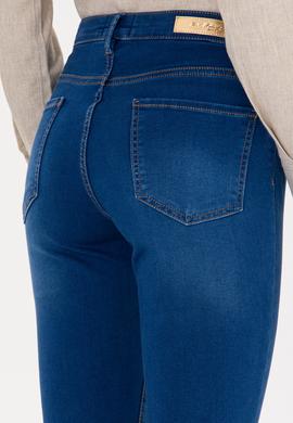 Kadın Mavi Jean Pantolon - 50256760004