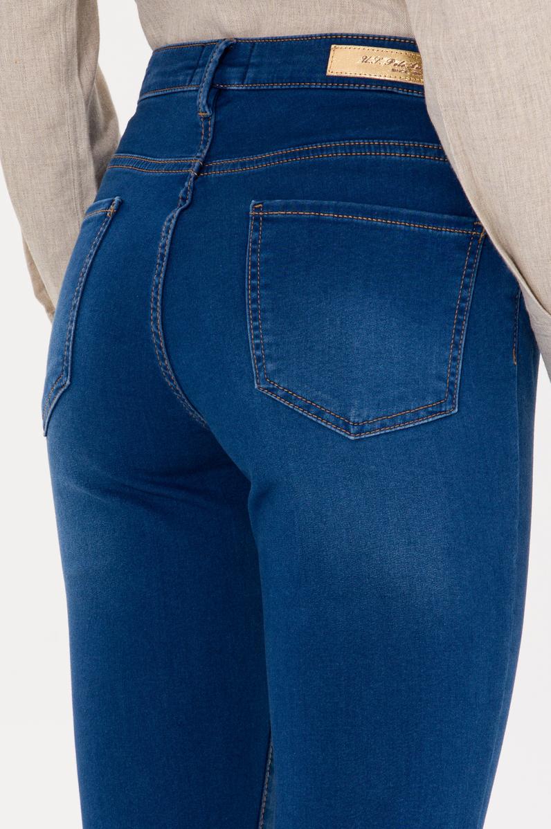 Kadın Mavi Jean Pantolon