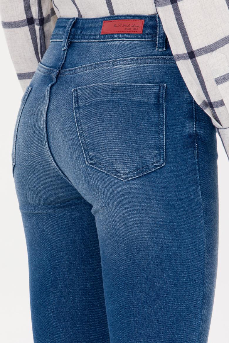 Kadın Lacivert Jean Pantolon - 50254601002