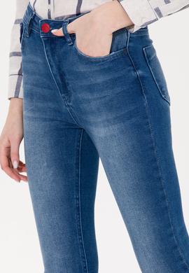 Kadın Lacivert Jean Pantolon - 50254601002