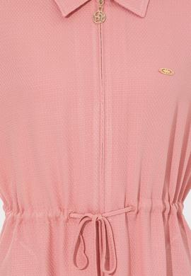 Kadın Pudra Dokuma Elbise - 50253678036