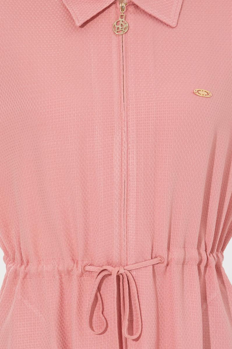 Kadın Pudra Dokuma Elbise