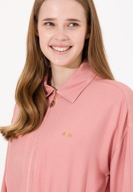 Kadın Pudra Dokuma Elbise - 50253678036