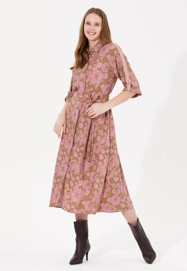 Kadın Camel Dokuma Elbise - 50254776002