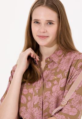 Kadın Camel Dokuma Elbise - 50254776002