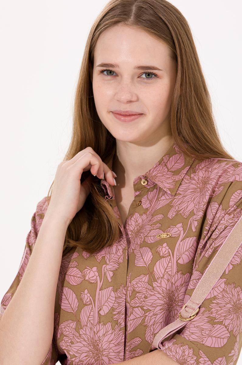 Kadın Camel Dokuma Elbise