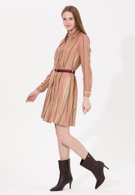 Kadın Camel Dokuma Elbise - 50256635003