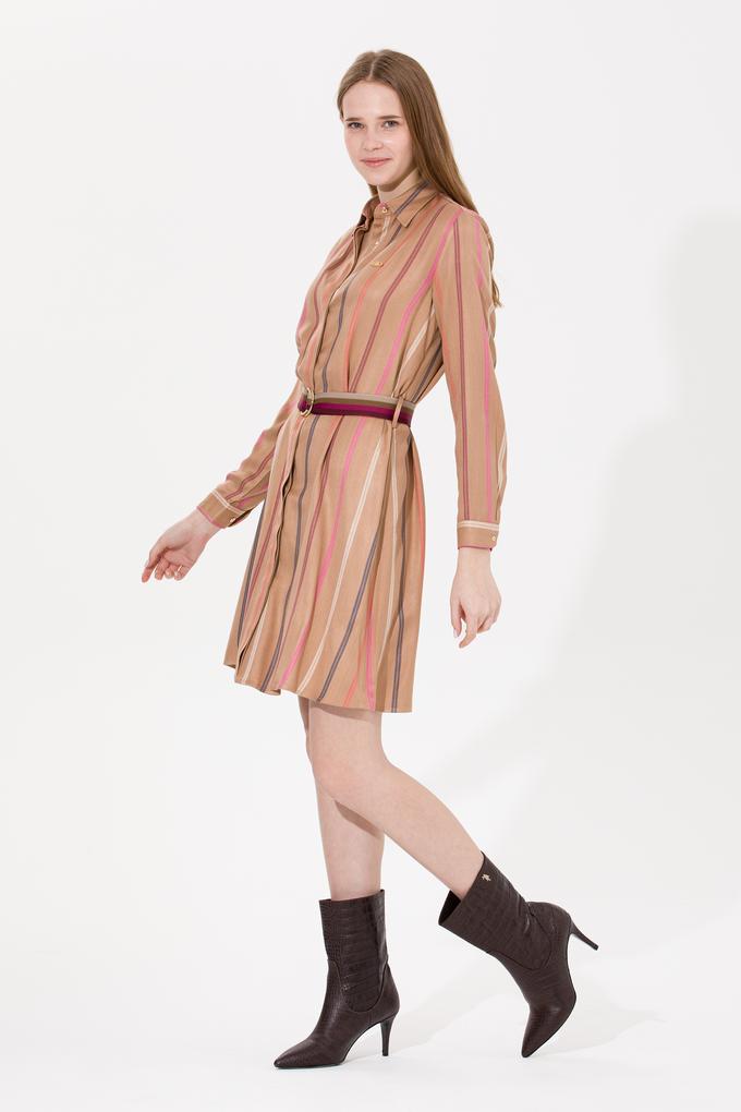 Kadın Camel Dokuma Elbise