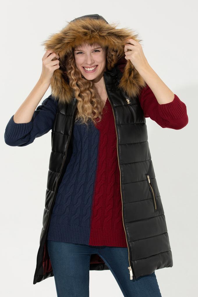 Kadın Siyah Deri Ceket