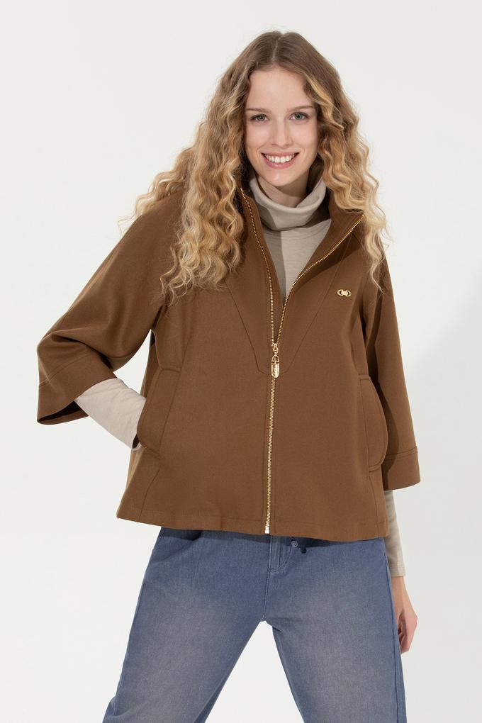 Kadın Coconut Kaşe Kaban