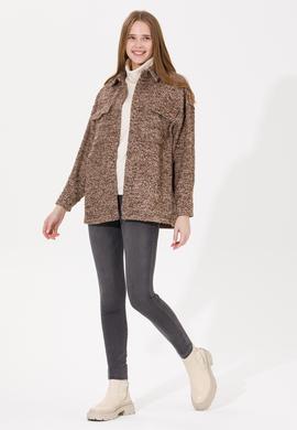 Kadın Gri Toothpick Fit Jean Pantolon - 50254849012