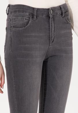 Kadın Gri Toothpick Fit Jean Pantolon - 50254849012