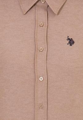 Kadın Camel Uzun Kollu Basic Gömlek - 50261431068