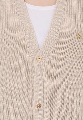 Kadın Krem Triko Hırka - 50257809026