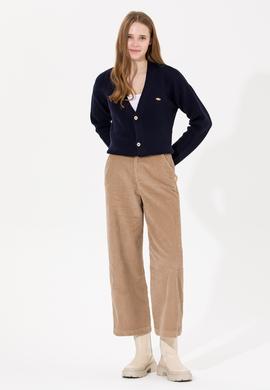 Kadın Lacivert Triko Hırka - 50257809018