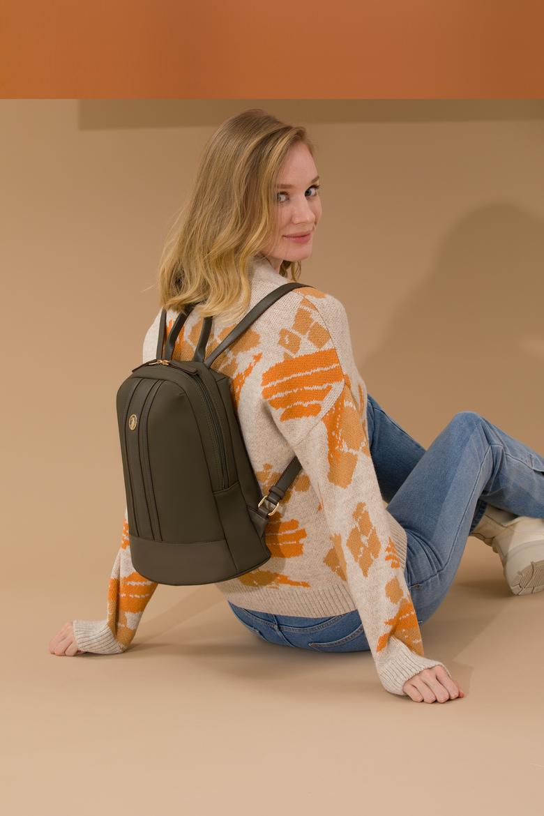 Kadın Açık Haki Sırt Çantası