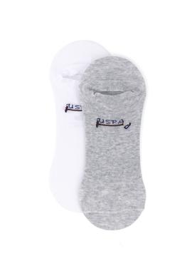 Erkek Gri Melanj Çorap - 50248627003