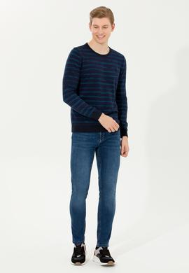 Erkek Lacivert Kazak - 50252197020