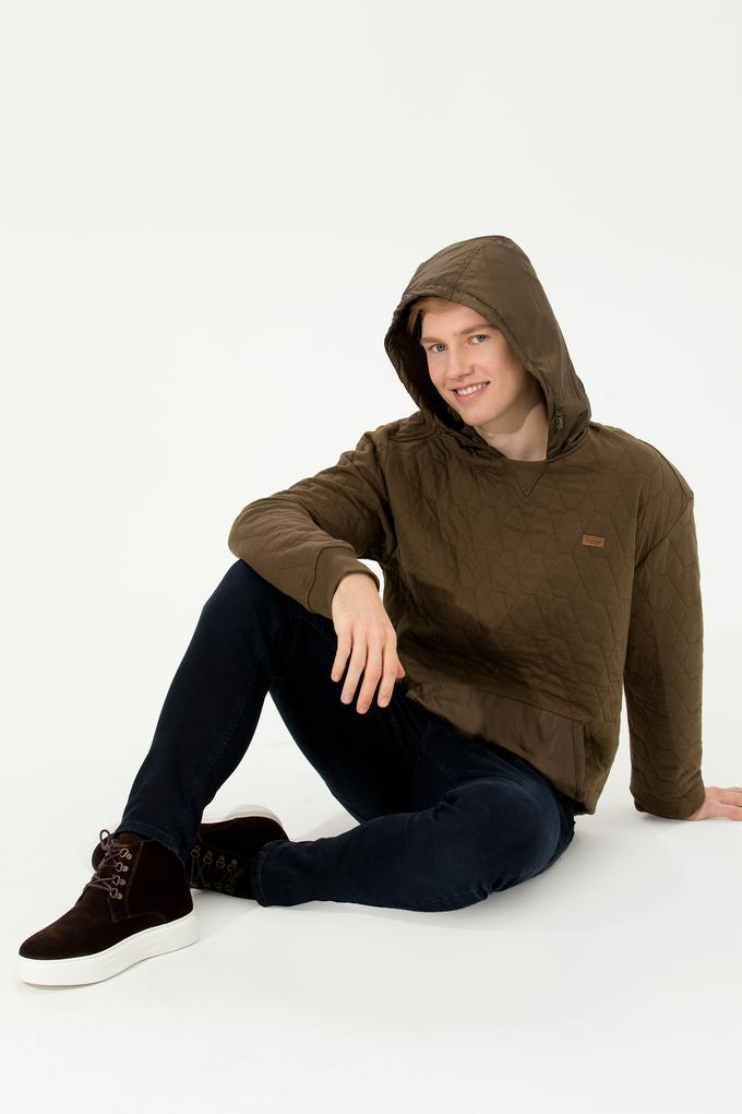 Erkek Coconut Kapüşonlu Sweatshirt