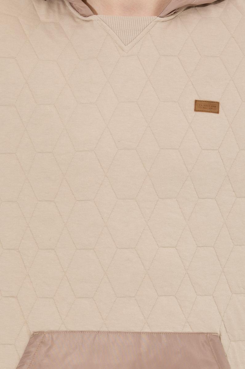 Erkek Taş Kapüşonlu Sweatshirt