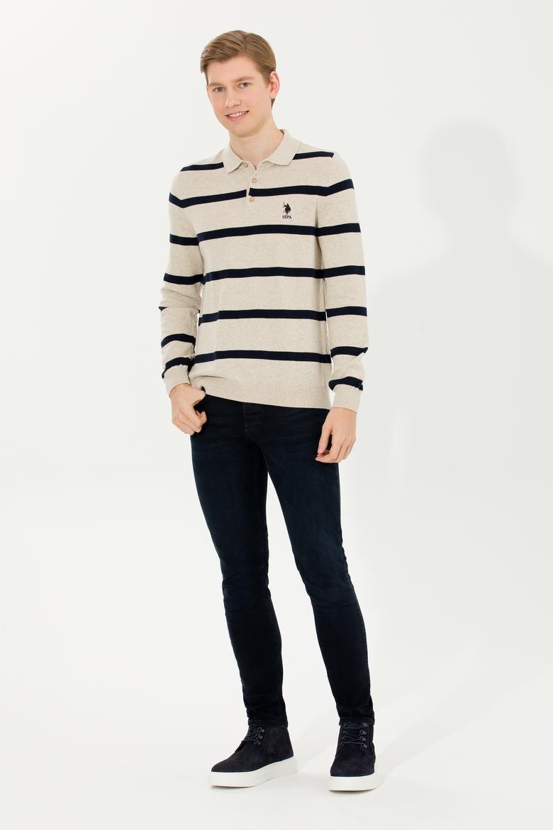 Erkek Taş Melanj Kazak - 50253784020