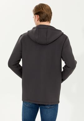 Erkek Antrasit Örme Hırka - 50253822024