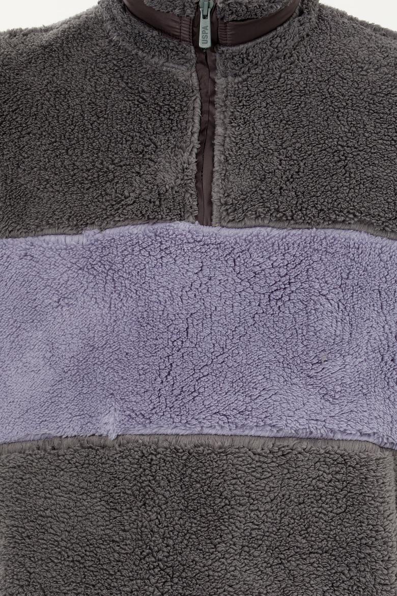 Erkek Antrasit Melanj Dik Yaka Sweatshirt - 50253782006